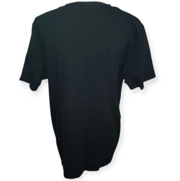 Adidas Men's Black T-Shirt with Red Logo Sz.L EUC - Picture 4 of 5